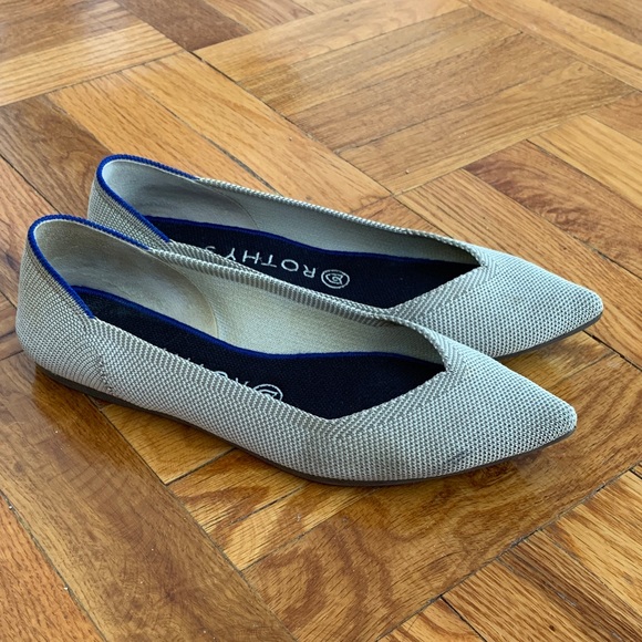 Rothy's Women's Light Gray Flats - Picture 7 of 16